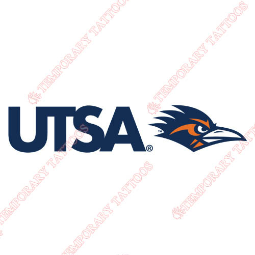 Texas SA Roadrunners Customize Temporary Tattoos Stickers NO.6543